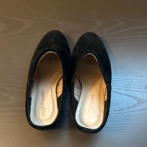 Hush Puppies Women's Black Mules